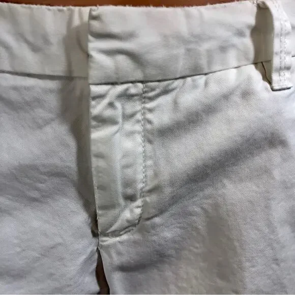 Gap Original White Khaki Original Boy Cut Wide Leg Distressed Trouser Style Pant - Picture 6 of 16